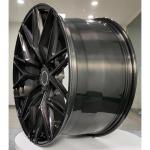 FORGED T6061 gloss black finish car alloy wheels 18 19 20 21 22inch wheels