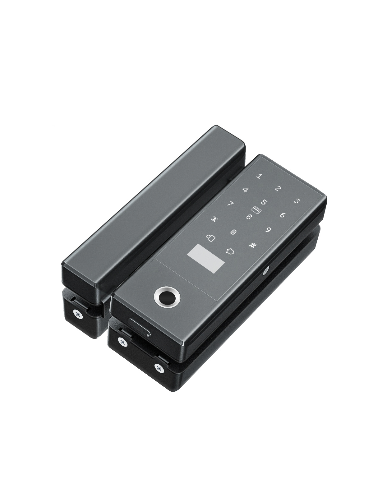 TTlock BLE APP Glass Door Lock G10S Advanced Smart Door Lock