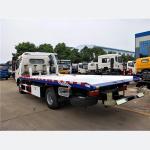 JAC 4 Ton Towing Vehicles 100km/H , 156hp Emergency Recovery Truck