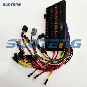China Excavator Fuse Box Wiring Harness for E320C Excavator Parts factory
