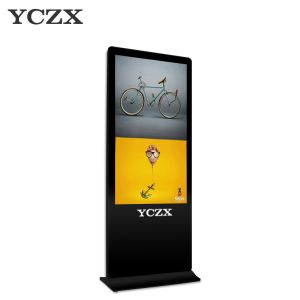 China 4K WiFi Touch Screen Kiosk , 55 Totem LCD Touch Screen Digital Signage on sale