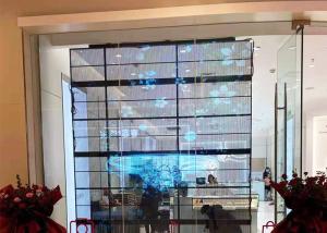 China P3.91 5000nits SMD2121 Outdoor Transparent LED Screen factory
