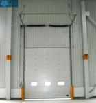 4m Width 450mm Panel Industrial Sectional Overhead Door