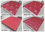 Woven 100 Polyester Mattress Quilting Fabric Warp Knitted Gold Plated Printed