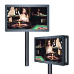 24 Inch waterproof Double sides Digital signage 4K Advertising Kiosk Screen