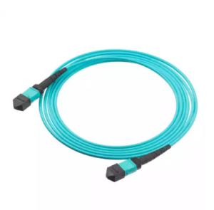 China Low Loss MPO 3.0mm Om3 OM4 OM5 LSZH Fiber Optic MPO Patch Cord MPO Cable MPO Connector factory