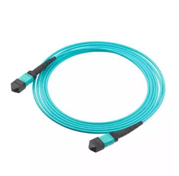Low Loss MPO 3.0mm Om3 OM4 OM5 LSZH Fiber Optic MPO Patch Cord MPO Cable MPO