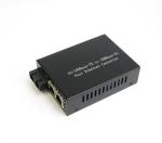 100 Base 2 Lan Port Optical Fiber Media Converters 10M / 100M / 1000M