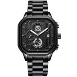 Stainless Steel Quartz Wrist Watch Designed with Pointer Display