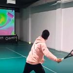 2024 New Hot Sale Indoor Intelligent Simulation Tennis Experience Hall Sports