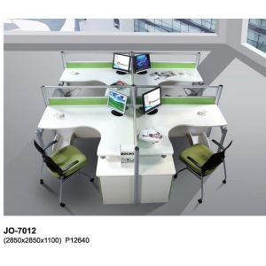 China 4 seater office partition,4 seater office cubicle,#JO-7012 on sale