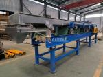 Balance Eccentric Leaf Spring Vibratory Conveyor For Natural Crumb Rubber