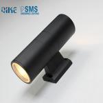 led wall light outdoor Round up and down garden aluminum e27 exterior wall