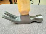 16oz American Type Steel Claw Hammer with Natural Color Wooden handle and Grade