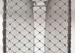 Yuntong Stainless Steel Wire Rope Mesh / Metal Rope Mesh For Protect School