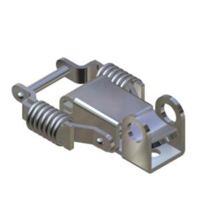 China Shockproof 304 Spring Damping Draw Latches Spring Loaded Toggle Latch factory