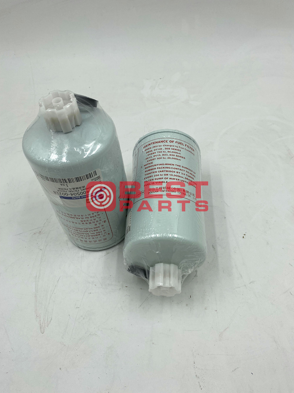 Diesel Engine Parts Fuel Water Separator Filter 400504-00218 For Doosan