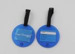 Personalized Name Tags For Luggage With Logo Printed , Luggage Identification
