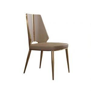 China Modern Light Luxury Fabric Upholstery Chair Fabric Upholstered Kitchen Chairs factory