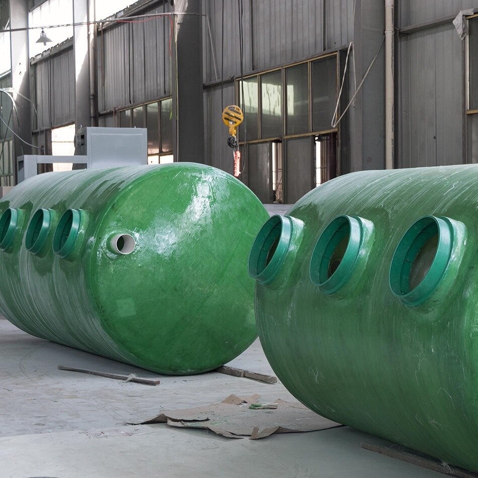 Highly Efficient Customized Processing FRP Septic Tank With Filament Wilding Technology