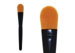 200mm Concealer Makeup Brush Wooden Handle Black Aluminum Ferrule