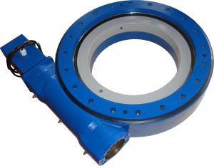 China Heavy Duty HSE Series Slewing Ring Bearing Worm Drive For Crane Machinery or Solar Tracker factory