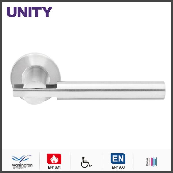 EN1634 Fire Door handle Grade 3 Stainless Steel Door Handle For Interior and