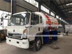 HOWO 5mt 5t 5tons LPG Dispenser Truck Cylinder Filling Tanker Truck