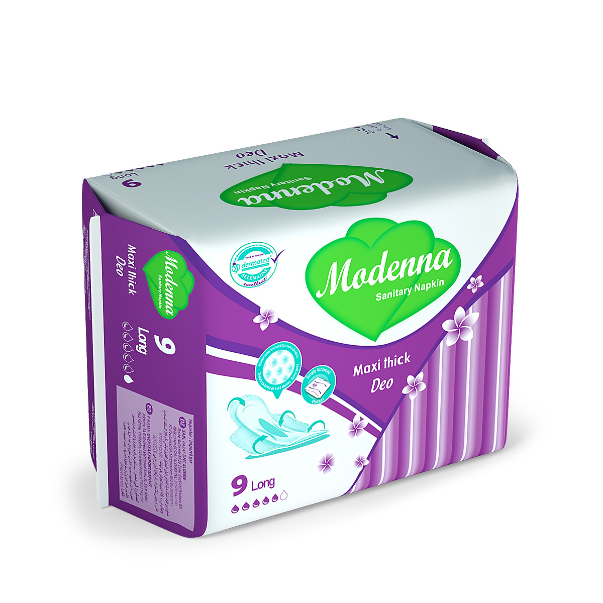 OEM Nonwoven Women Sanitary Napkin Ultra Thick Soft Care Sanitary Pads SGS FDA