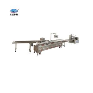 Two Lane Sandwich Biscuit Cracker Making Machine With Double Jacket