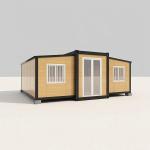 Aluminum Window 20/40Foot Double-Wing Tiny House for Bedroom Living Room Kitchen