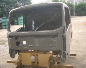China ISUZU 600p Truck Cabin Sliding side glasses Roll up blinds J&amp;M Band factory