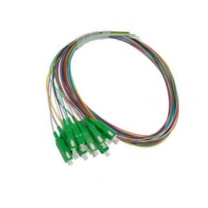 China 12FO Fiber Pigtail Connector 0.9mm G652D G655 G657A Ceramic Ferrule SC APC factory