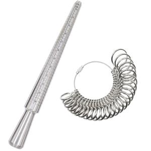 China US Size 1-13 Jewelry Making Tools Finger Sizers Kit Of 27 Pieces factory
