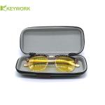 Chinese Factory wholesale custom EVA Eyewear Case Sports Sunglasses Bag Zipper