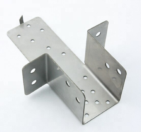 Small Stainless Steel Right Angle Bracket Bent Type L Bracket for Furniture Black Corner Braces in Sheet Metal Fabrication