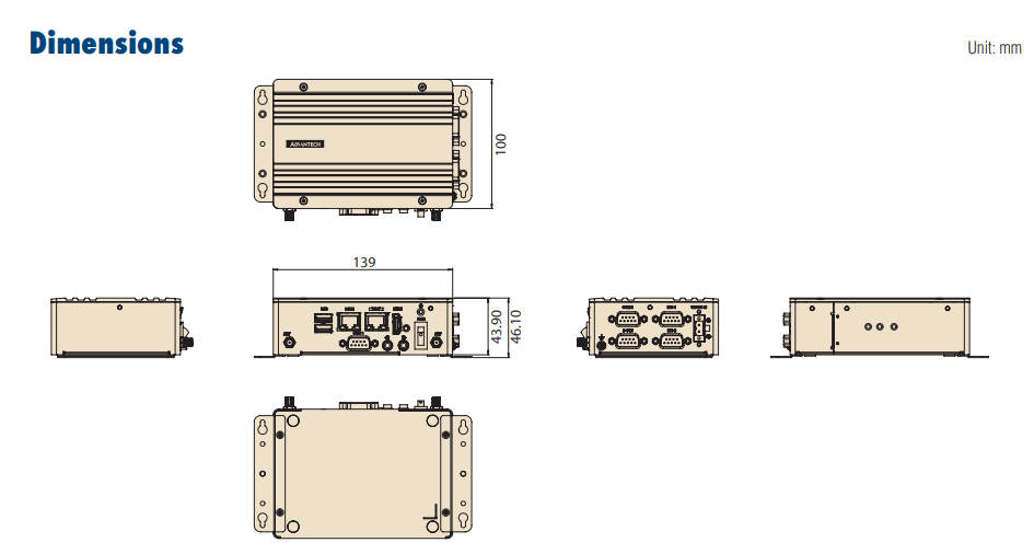 -Advantech- Embedded PCs EPC-S Series EPC-S201M00-S1A7E ,price favorable Delivery fast