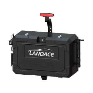 China 2016-2018 Landace 4x4 Exterior Accessories Rear Mount Aluminum Storage Tool Box for Jeep factory