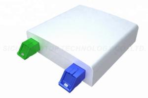 China White Fiber Optic Termination Box 2 Ports 86 x 86 Size SC Adapter factory