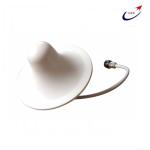 Indoor 2.4GHz 5dBi Omni Directional Ceiling Antenna ABS White N Male Female
