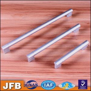 China ITEM E628 CC128mm foggy silver household various colours finished aluminum drawer cabinet door pull aluminum handles factory