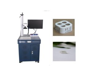China Fiber Laser Marking Machine to mark on Gold Board / Silver Board and other metal factory