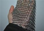 Square Shape Stainless Steel Chainmail Cast Iron Cleaner Lightweight