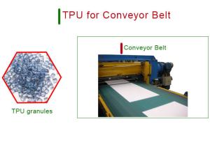 China Conveyor Belt TPU Thermoplastic Polyurethane Resin factory