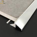Slope Edge Floor Transition Strip Reducer Chrome Silver Color