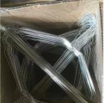 Disposable Commercial Clothes Hangers , Lightweight Wire Dry Cleaning Hangers