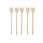 Bamboo Nature Food Grape Fruit Picks For Bar Catering Evernt