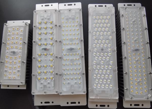 20W 50W SMD3030 LED Street Light Module PC LED Lens Waterproof 48V With Heat