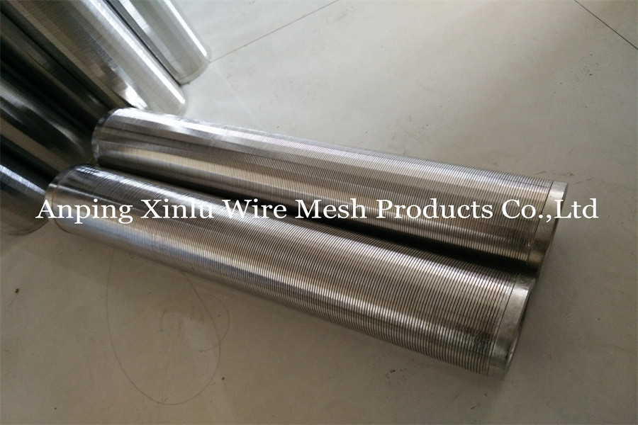 Electrolytic Polishing Stainless Steel 304 316L Johnson Filter Tube for Water Well Filtration