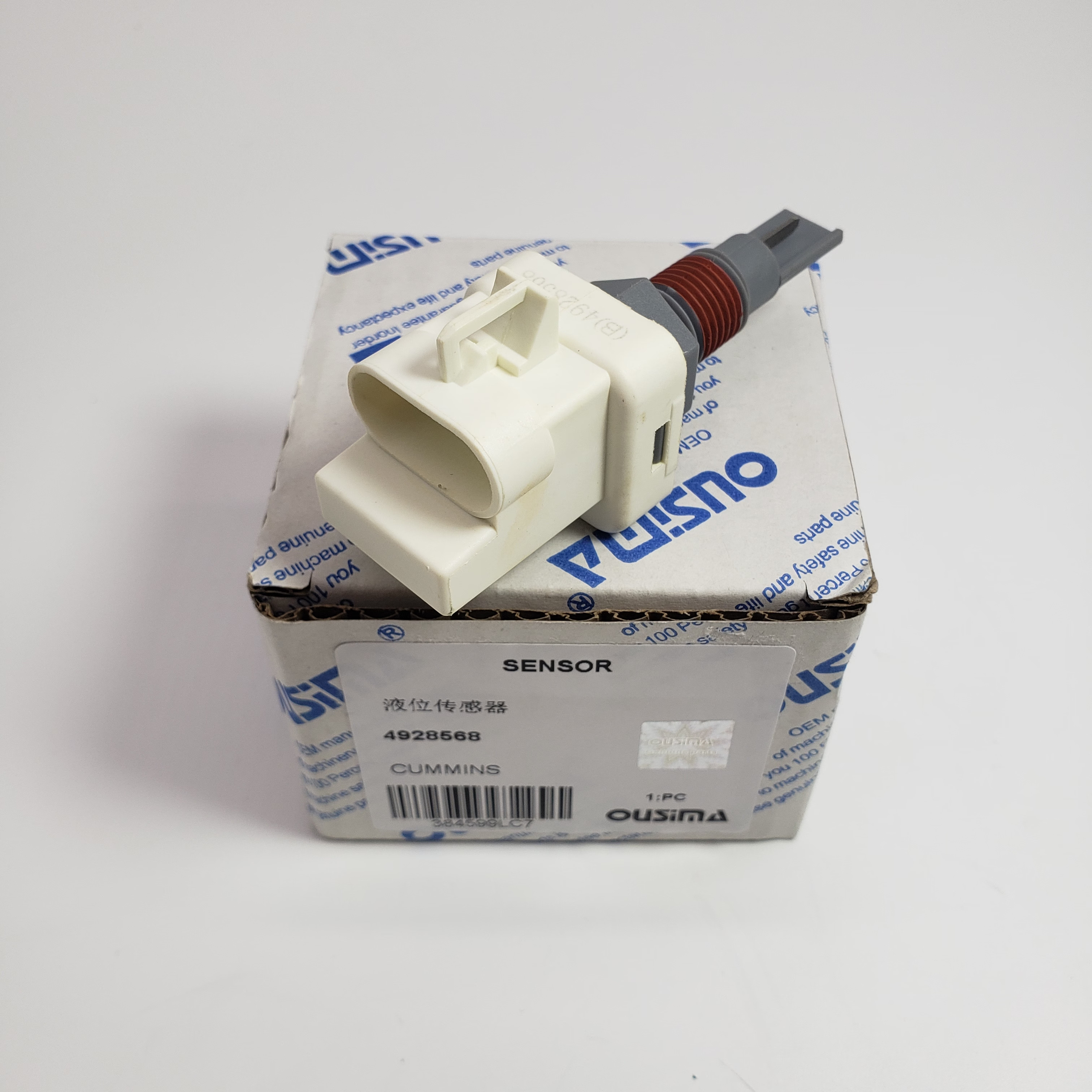 Heavy Duty Fluid Level Sensor 4928568 2872769 For Cummins QSK50
